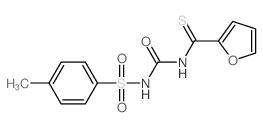 2-Furancarbothioamide,N-[[[(4-methylphenyl)sulfonyl]amino]carbonyl]- picture