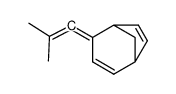 4-(2-Methyl-1-propenylidene)bicyclo[3.2.1]octa-2,6-diene结构式