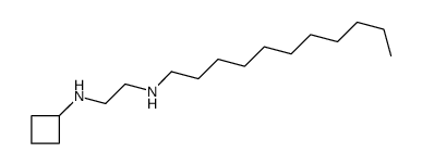 N'-cyclobutyl-N-undecylethane-1,2-diamine结构式