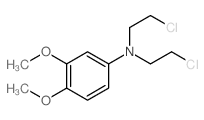 N,N-bis(2-chloroethyl)-3,4-dimethoxy-aniline picture