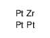 platinum,zirconium (5:1)结构式