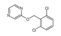 2-[(2,6-dichlorophenyl)methoxy]pyrazine结构式