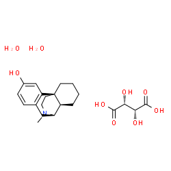 Levorphanol tartrate结构式