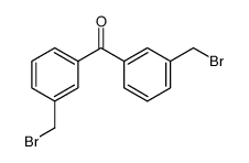 3,3'-Bis(bromomethyl)benzophenone Structure