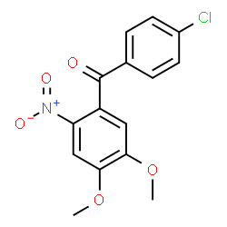 (4-CHLORO-PHENYL)-(4,5-DIMETHOXY-2-NITRO-PHENYL)-METHANONE picture