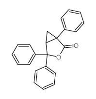 1,4,4-triphenyl-3-oxabicyclo[3.1.0]hexan-2-one Structure