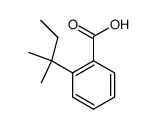 2-(1,1-dimethyl-propyl)-benzoic acid Structure