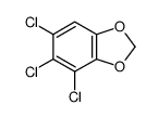 4,5,6-trichloro-1,3-benzodioxole Structure