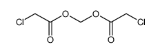 bis-chloroacetoxy-methane Structure