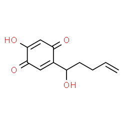 2,5-Cyclohexadiene-1,4-dione,2-hydroxy-5-(1-hydroxy-4-pentenyl)-(9CI) picture