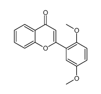 2,5-二甲氧基黄酮结构式