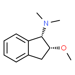 1H-Inden-1-amine,2,3-dihydro-2-methoxy-N,N-dimethyl-,(1S,2R)-(9CI) Structure