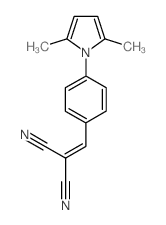 2-([4-(2,5-DIMETHYL-1H-PYRROL-1-YL)PHENYL]METHYLENE)MALONONITRILE picture