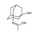 3-乙酰氨基-1-金刚烷醇结构式