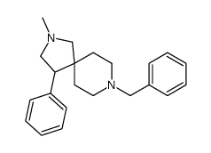 8-benzyl-2-methyl-4-phenyl-2,8-diazaspiro[4.5]decane Structure