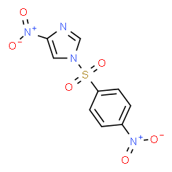 4-Nitro-1-[(4-nitrophenyl)sulfonyl]-1H-imidazole Structure