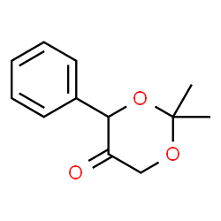 m-Dioxan-5-one, 2,2-dimethyl-4-phenyl- (6CI) Structure