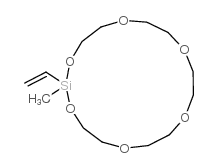 1-Vinyl-1-methylsila-17-crown-6 Structure