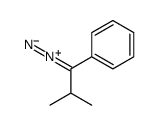 Benzene,(1-diazo-2-methylpropyl)- (9CI) Structure