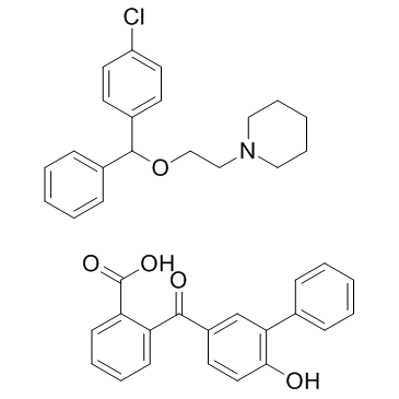 氯苄哌醚联苯酰苯酸盐图片