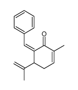 6-benzylidene-5-isopropenyl-2-methyl-cyclohex-2-enone结构式