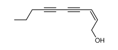 dec-2c-ene-4,6-diyn-1-ol Structure