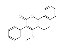 3-Phenyl-4-methoxy-5,6-dihydro-7,8-benzocoumarin结构式