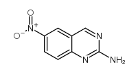 6-硝基-2-喹唑啉胺结构式