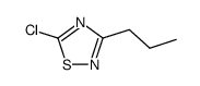 3-n-propyl-5-chloro-1,2,4-thiadiazole结构式