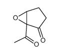 1-acetyl-6-oxabicyclo[3.1.0]hexan-2-one Structure