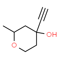 Pyran-4-ol, 4-ethynyltetrahydro-2-methyl- (7CI)结构式