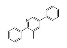 3-methyl-2,5-diphenylpyridine Structure