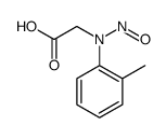 Acetic acid, 2-[(2-methylphenyl)nitrosoamino]结构式