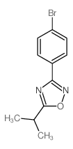 3-(4-溴苯基)-5-异丙基-1,2,4-恶二唑图片