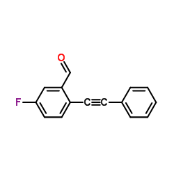 5-Fluoro-2-(phenylethynyl)benzaldehyde picture