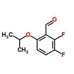 2,3-Difluoro-6-isopropoxybenzaldehyde structure