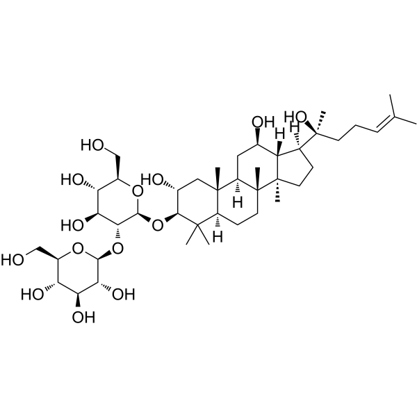 绞股蓝皂苷L结构式