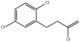 2-Chloro-4-(2,5-dichlorophenyl)-1-butene Structure