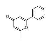 2-methyl-6-phenylpyran-4-one Structure