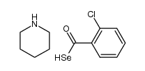 piperidine 2-chlorobenzoselenoate结构式