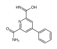 4-phenylpyridine-2,6-dicarboxamide结构式