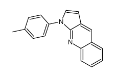 1-(4-methylphenyl)pyrrolo[2,3-b]quinoline Structure