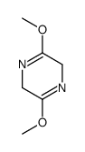 3,6-dimethoxy-2,5-dihydropyrazine结构式