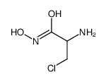 2-amino-3-chloro-N-hydroxypropanamide structure