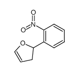 2-(2-nitrophenyl)-2,3-dihydrofuran结构式