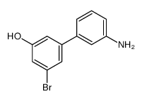 3-(3-aminophenyl)-5-bromophenol Structure