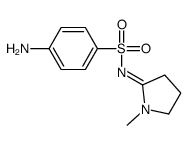 4-amino-N-(1-methylpyrrolidin-2-ylidene)benzenesulfonamide Structure