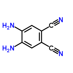 4,5-Diamino-1,2-benzenedicarbonitrile Structure