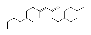 5,13-diethyl-10-methylheptadec-9-en-8-one Structure