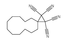 spiro[2.11]tetradecane-1,1,2,2-tetracarbonitrile structure